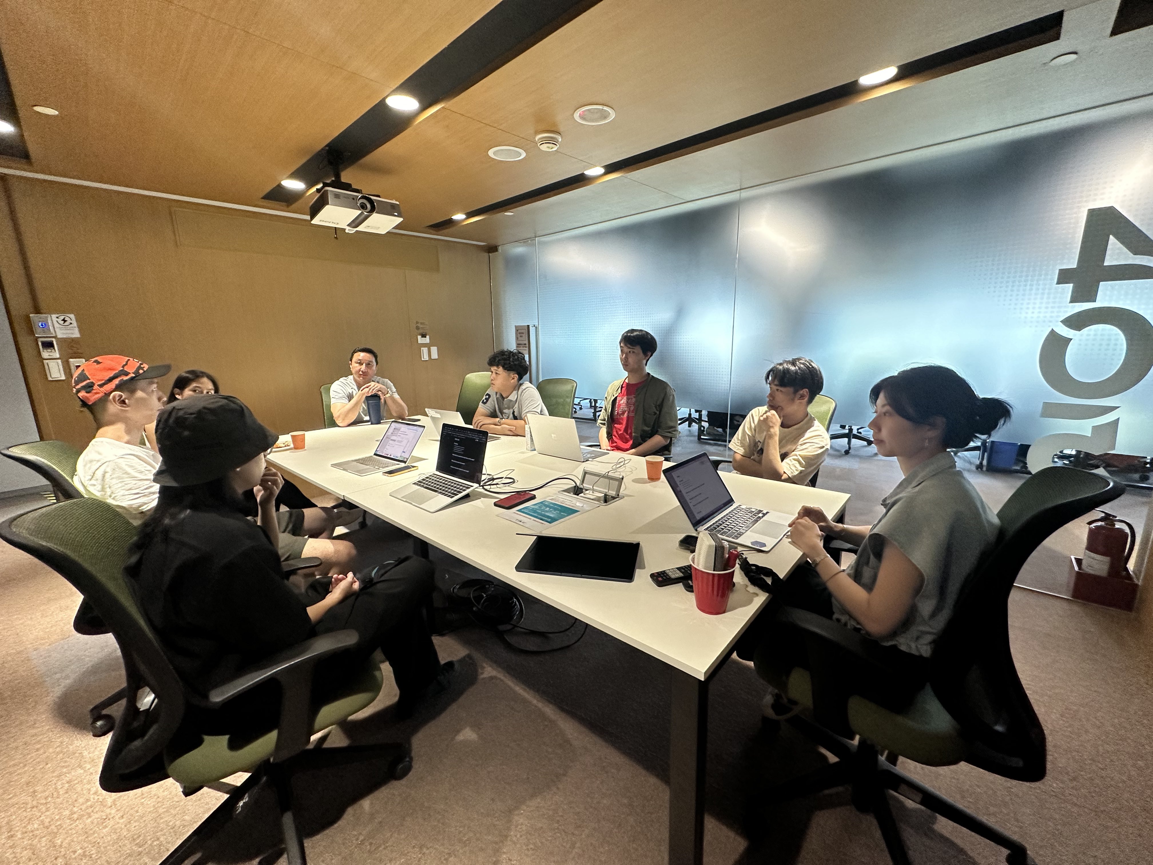 Founders working together during ikigai Launchpad